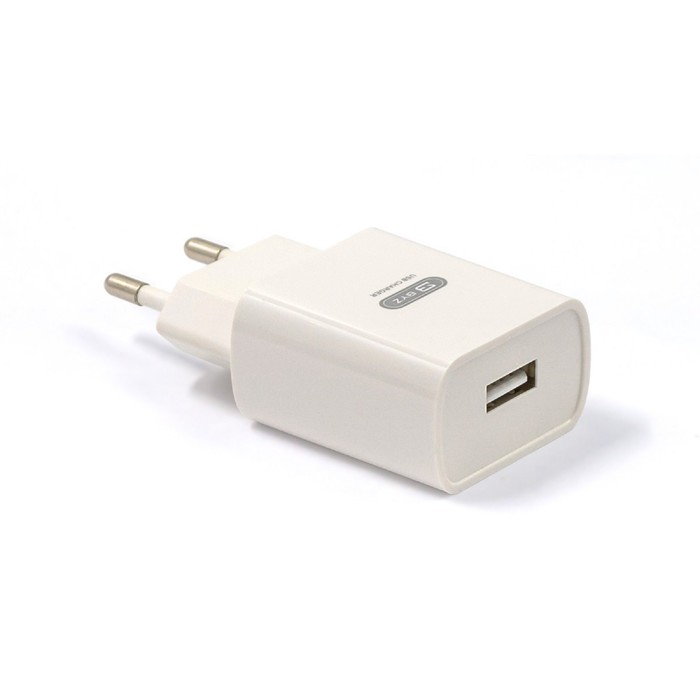 Сетевое зарядное устройство BYZ U8 EU, 1хUSB, 2.1 А, белое
Сетевое зарядное устройство BYZ U8 EU, 1хUSB, 2.1 А, белое