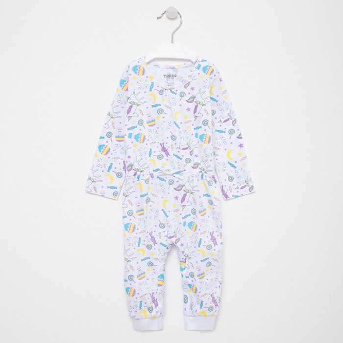 Комбинезон для девочки, цвет белый/лошадка, рост 74-80 см
Комбинезон для девочки, цвет белый/лошадка, рост 74-80 см