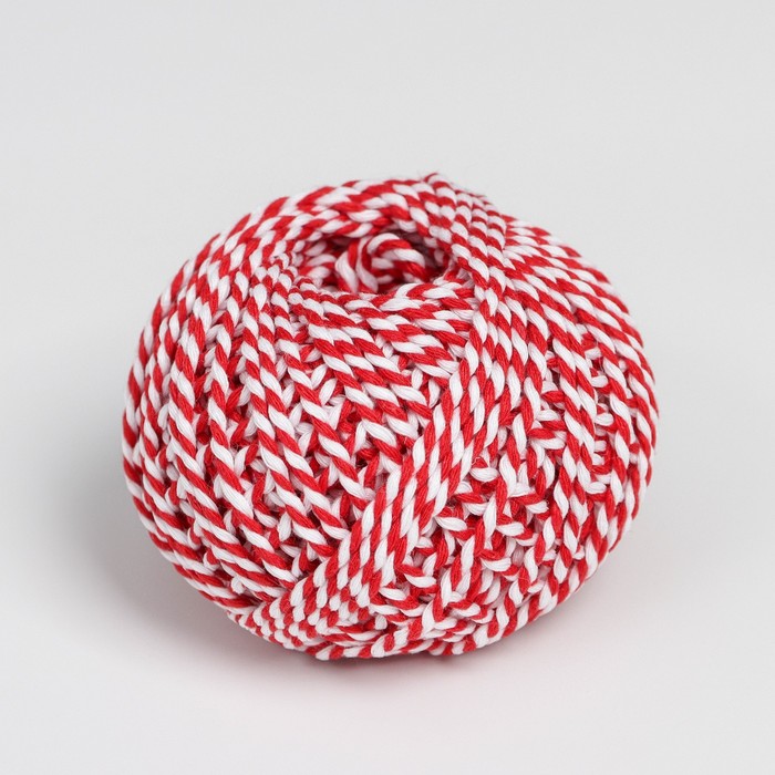 Шпагат хлопчатобумажный, 30 м, цвет МИКС
Шпагат хлопчатобумажный, 30 м, цвет МИКС