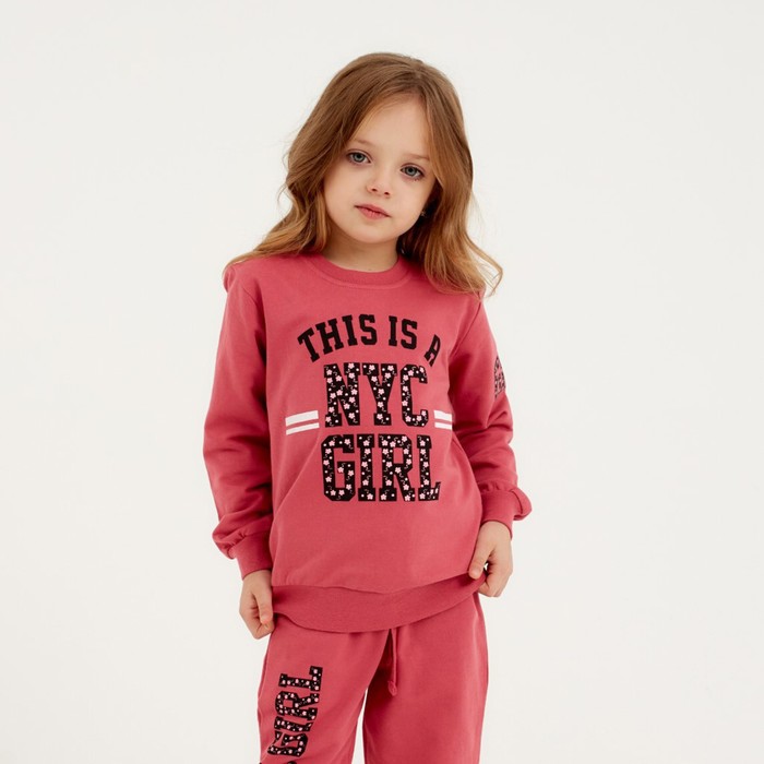 Свитшот для девочки, цвет тёмно-розовый, рост 86 см
Свитшот для девочки, цвет тёмно-розовый, рост 86 см