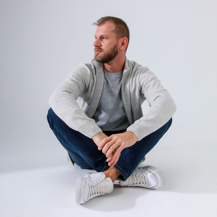 Кардиган мужской SL, 54, серый
Кардиган мужской SL, 54, серый