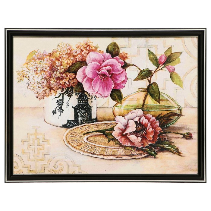 Картина "Цветы" 30х40 (33*43) см
Картина "Цветы" 30х40 (33*43) см