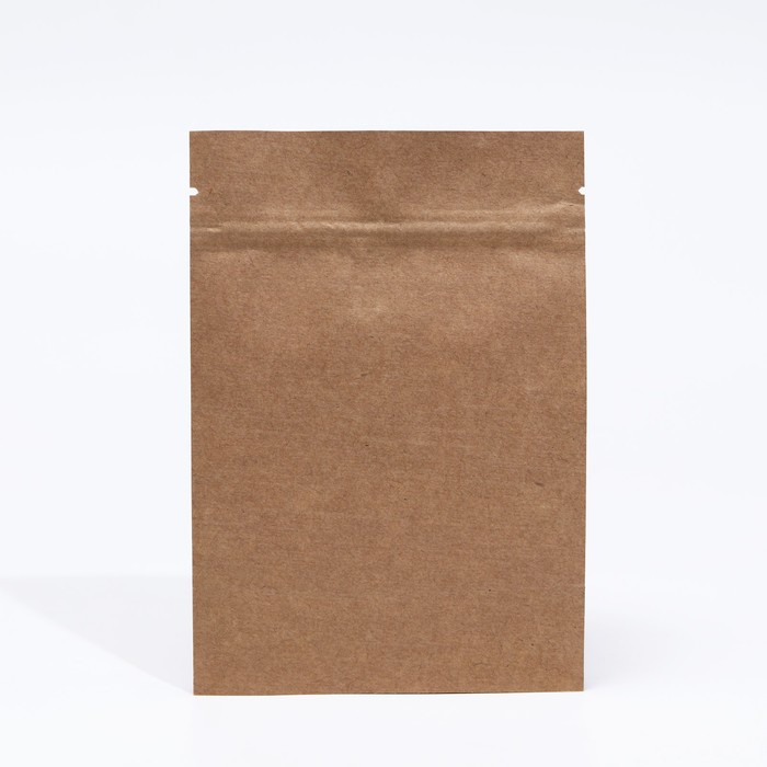 Пакет фасовочный, крафт, зип-лок, без окна, ламинированный внутри, 10,5 х 15 см
Пакет фасовочный, крафт, зип-лок, без окна, ламинированный внутри, 10,5 х 15 см