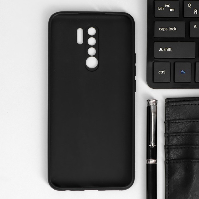 Чехол Red Line Ultimate для Xiaomi Redmi 9, силиконовый, черный 
Чехол Red Line Ultimate для Xiaomi Redmi 9, силиконовый, черный