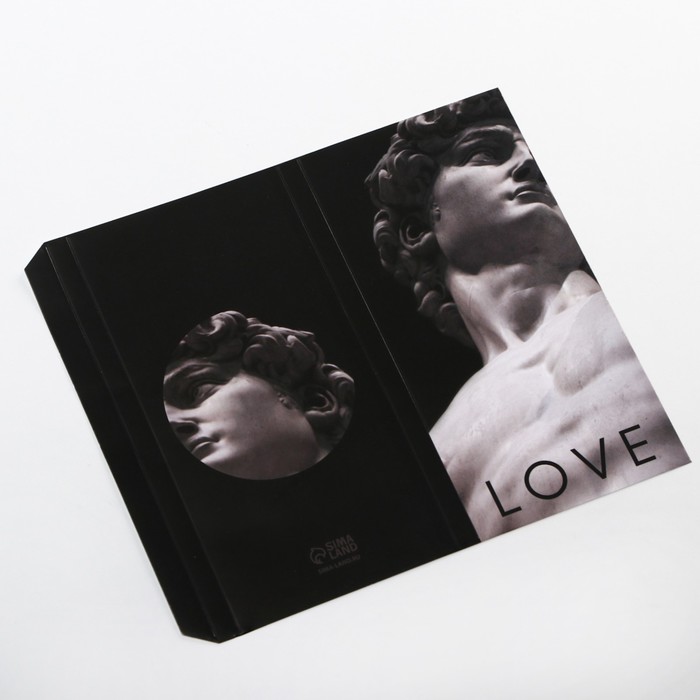 Обёртка для шоколада «Love», 18.2 × 15.5 см
Обёртка для шоколада «Love», 18.2 × 15.5 см