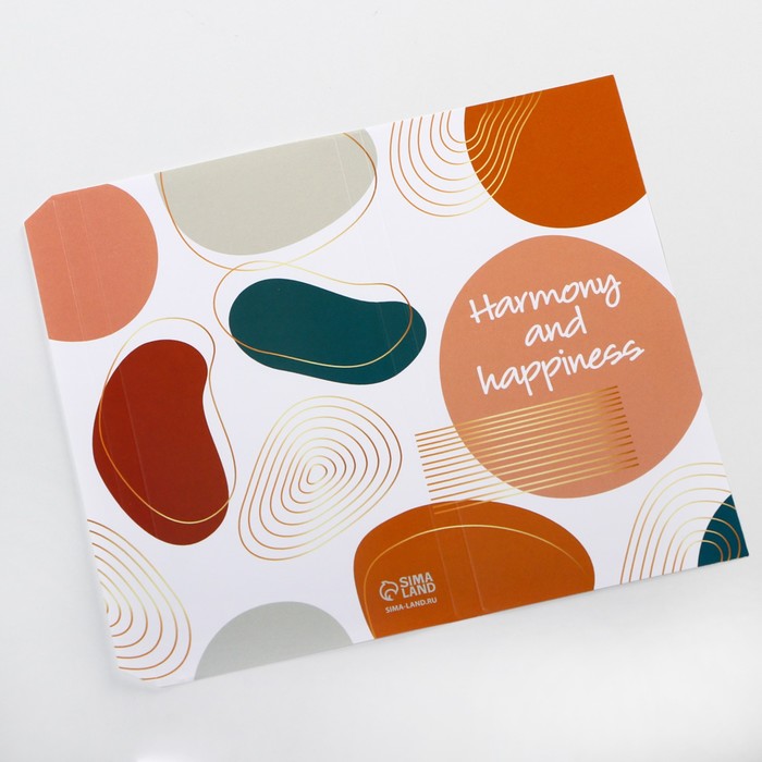 Обёртка для шоколада «Гармония» 18.2 × 15.5 см
Обёртка для шоколада «Гармония» 18.2 × 15.5 см