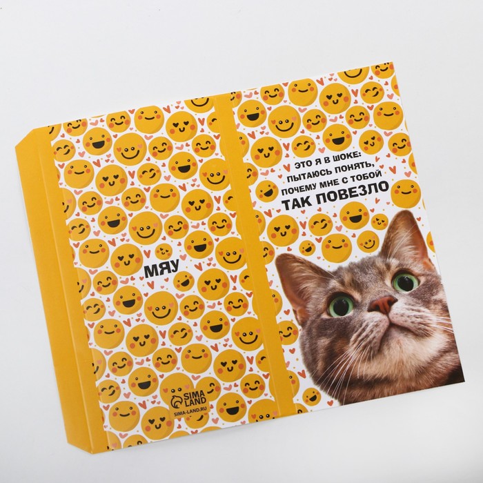 Обёртка для шоколада «Так повезло» 18.2 × 15.5 см
Обёртка для шоколада «Так повезло» 18.2 × 15.5 см