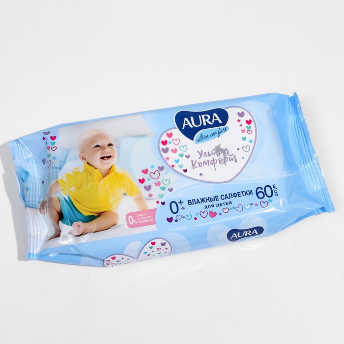 Салфетки влажные «Aura Ultra Comfort», детские, 24 уп.
Салфетки влажные «Aura Ultra Comfort», детские, 24 уп.