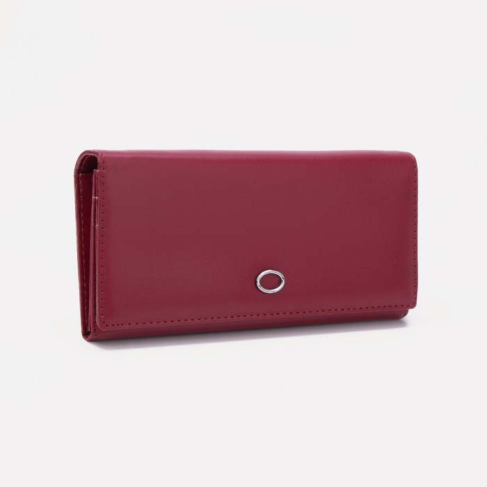 Кошелёк на магнитах, цвет бордовый
Кошелёк на магнитах, цвет бордовый