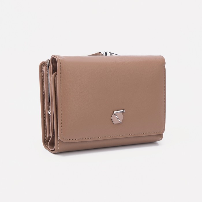 Кошелёк, 3 отдела на магнитах, цвет пудра
Кошелёк, 3 отдела на магнитах, цвет пудра