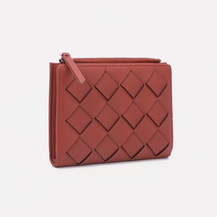 Кошелёк на кнопке, цвет красный
Кошелёк на кнопке, цвет красный