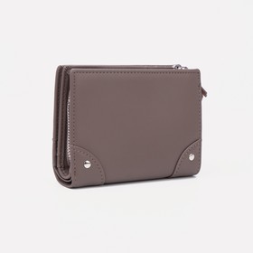 Кошелёк на кнопке, цвет серый
Кошелёк на кнопке, цвет серый