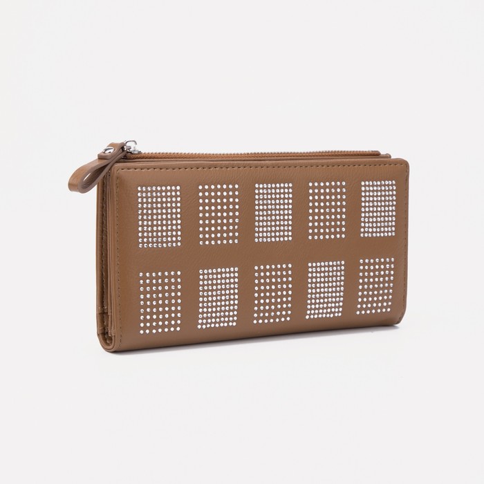 Кошелёк на кнопке, цвет горчичный
Кошелёк на кнопке, цвет горчичный