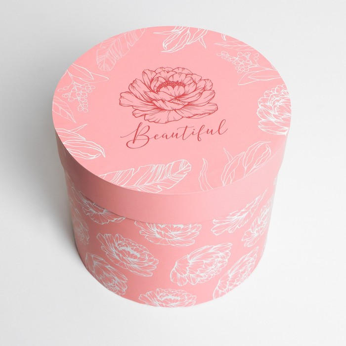 Коробка подарочная круглая «Розовый», 17.5 × 20 см
Коробка подарочная круглая «Розовый», 17.5 × 20 см