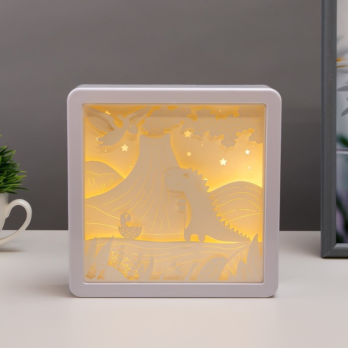 Ночник "Мир динозавров" LED от батареек 3хААА USB 16x4x16 см
Ночник "Мир динозавров" LED от батареек 3хААА USB 16x4x16 см