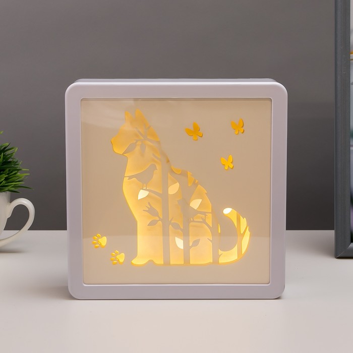 Ночник "Милый котик" LED от батареек 3хААА USB 16x4x16 см
Ночник "Милый котик" LED от батареек 3хААА USB 16x4x16 см
