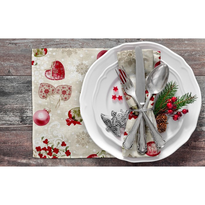 Салфетка Gloria, размер 32х32 см, 4 шт в уп
Салфетка Gloria, размер 32х32 см, 4 шт в уп