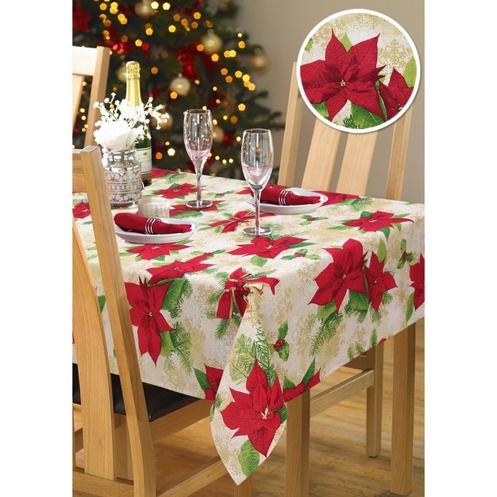 Скатерть Christmas - М, размер 136х240 см
Скатерть Christmas - М, размер 136х240 см