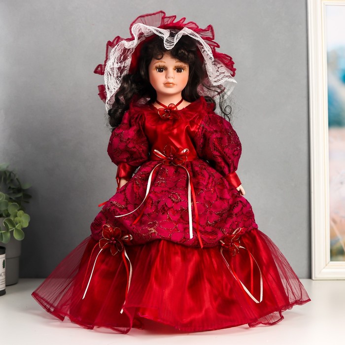 Кукла коллекционная керамика "Кармен в красном платье" 40 см
Кукла коллекционная керамика "Кармен в красном платье" 40 см