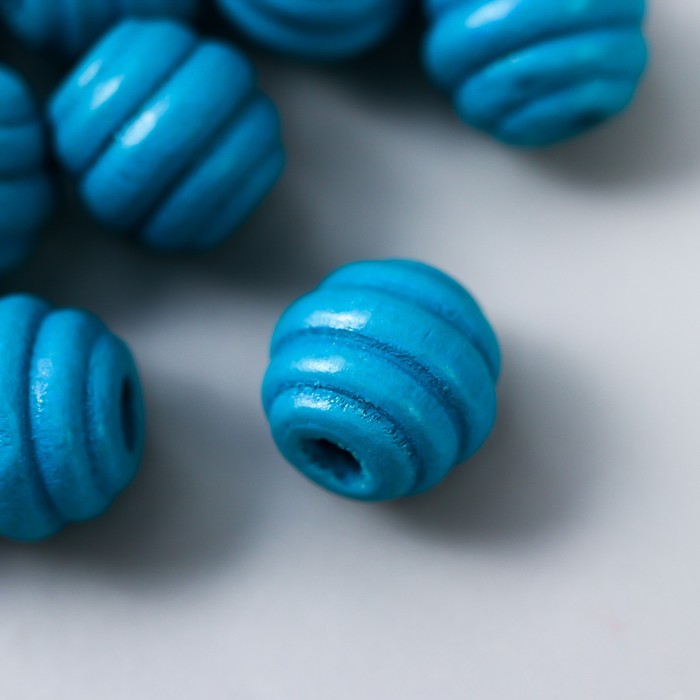 Набор деревянных бусин ""Colibry"" 43гр голубой 
Набор деревянных бусин ""Colibry"" 43гр голубой