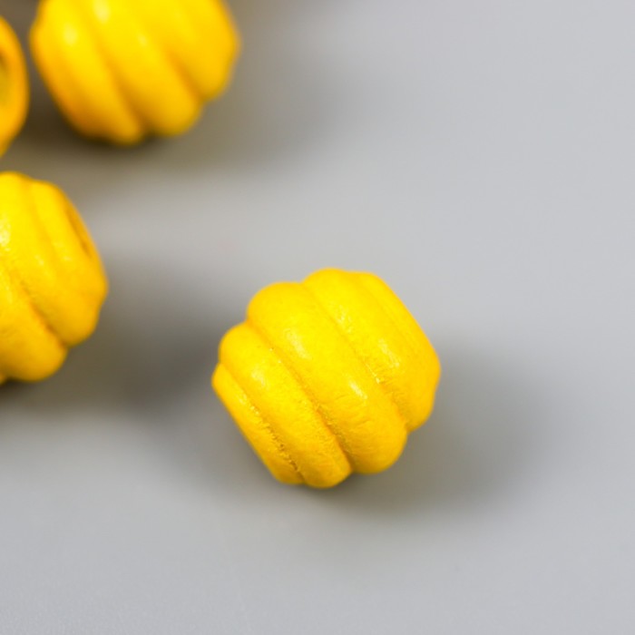 Набор деревянных бусин ""Colibry"" 43 гр желтый 
Набор деревянных бусин ""Colibry"" 43 гр желтый