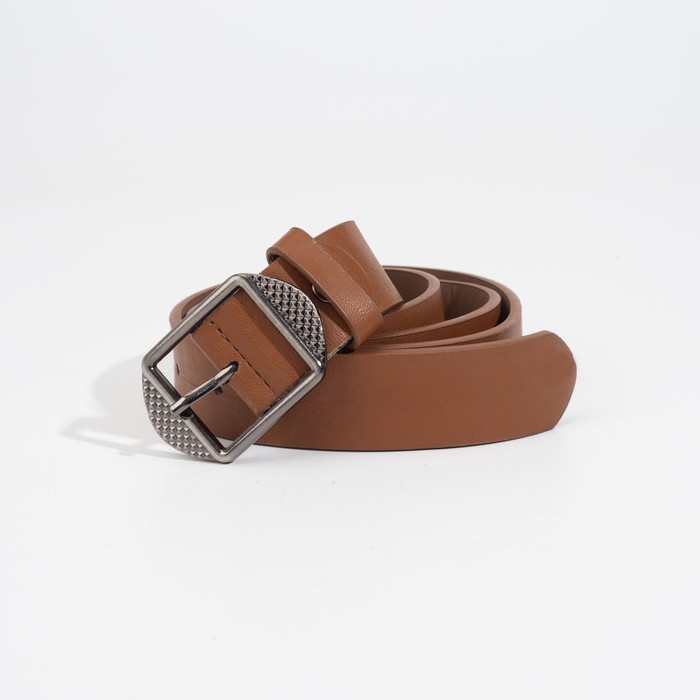 Ремень, ширина 3 см, винт, пряжка металл, цвет рыжий
Ремень, ширина 3 см, винт, пряжка металл, цвет рыжий