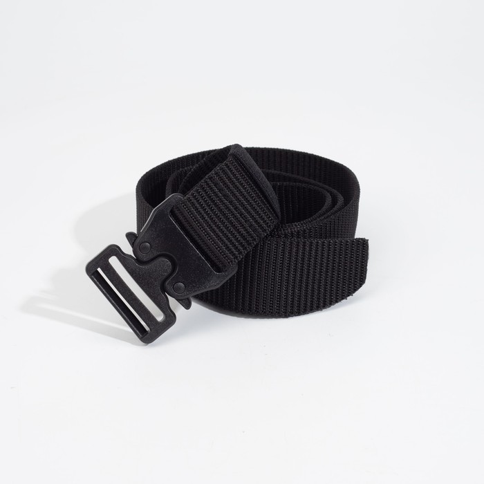 Ремень, ширина 4 см, зацепка, пряжка пластик, цвет чёрный
Ремень, ширина 4 см, зацепка, пряжка пластик, цвет чёрный