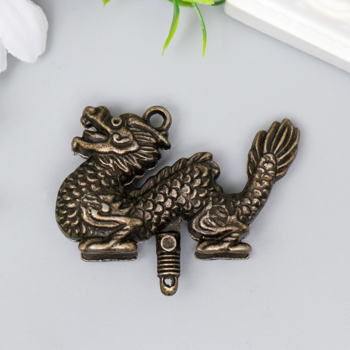 Колокольчик металл "Дракон" 4х5 см
Колокольчик металл "Дракон" 4х5 см