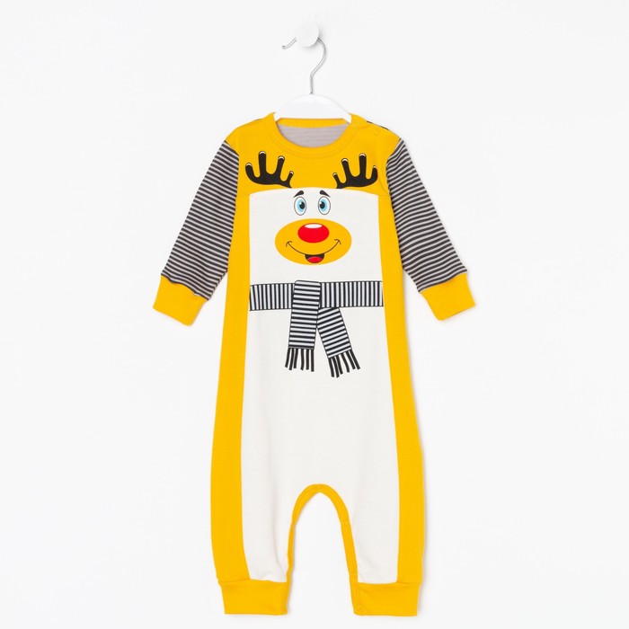 Комбинезон для мальчика, цвет жёлтый, рост 68 см
Комбинезон для мальчика, цвет жёлтый, рост 68 см