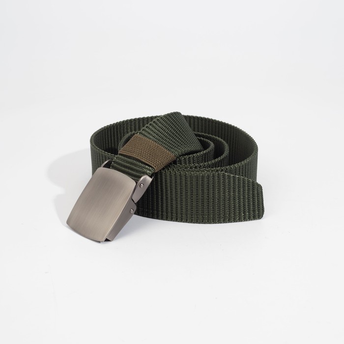 Ремень, ширина 4 см, зажим, пряжка металл, цвет хаки
Ремень, ширина 4 см, зажим, пряжка металл, цвет хаки