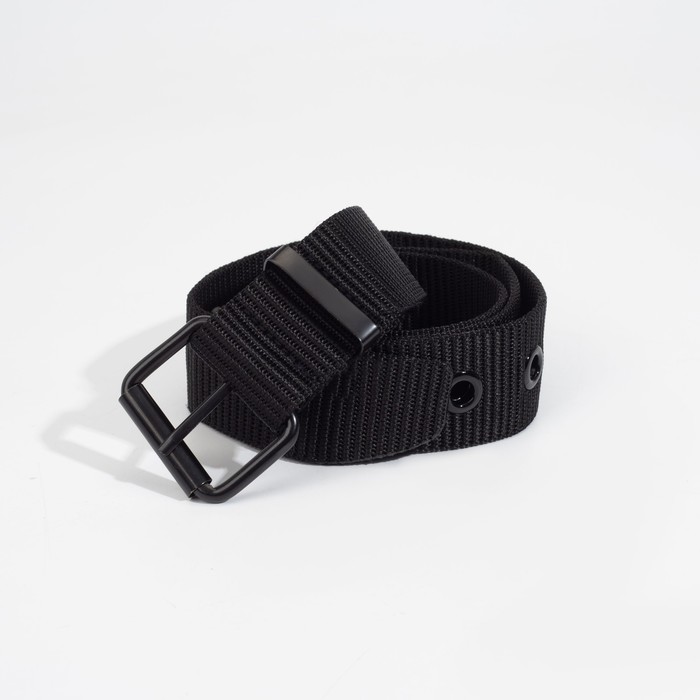 Ремень, ширина 4 см, люверсы, пряжка металл, цвет чёрный
Ремень, ширина 4 см, люверсы, пряжка металл, цвет чёрный