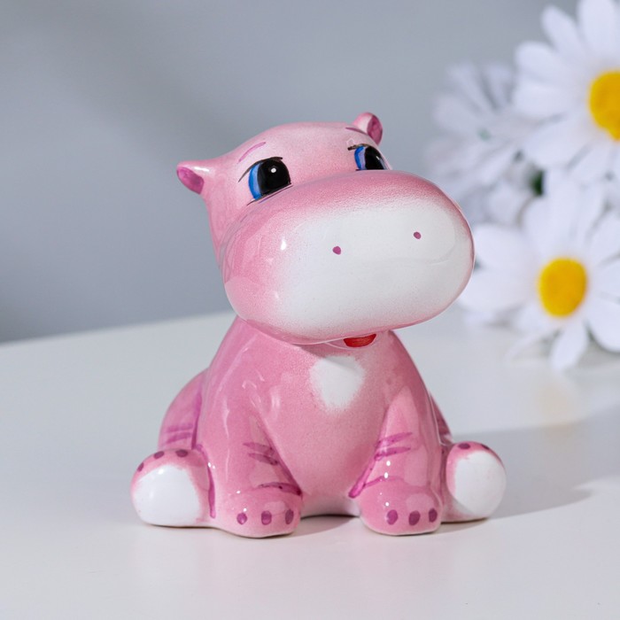 Сувенир "Бегемотик-фигура", ярославская майолика, h=8 см
Сувенир "Бегемотик-фигура", ярославская майолика, h=8 см