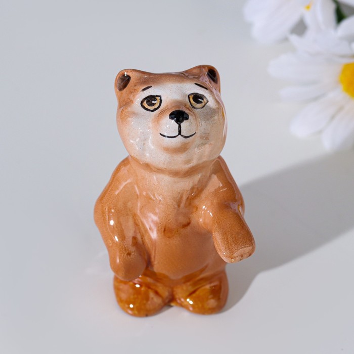 Сувенир "Медвежонок стоя простой", ярославская майолика, h=8 см
Сувенир "Медвежонок стоя простой", ярославская майолика, h=8 см