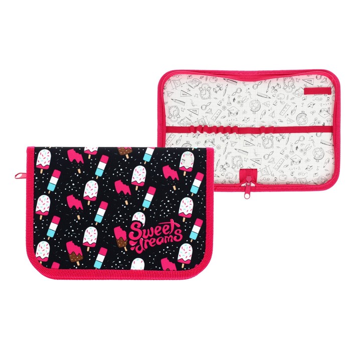 Пенал 1 секция, 130 х 190 мм, тканевый, «Оникс», ПКТ 04-20, «Мороженое паттерн»
Пенал 1 секция, 130 х 190 мм, тканевый, «Оникс», ПКТ 04-20, «Мороженое паттерн»