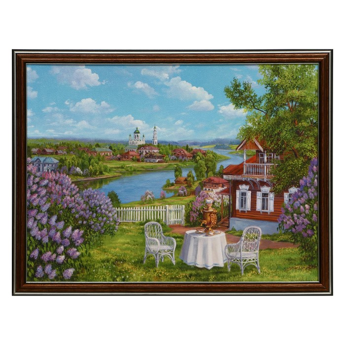 Картина "Прекрасное утро" 30х40 (33х43)см
Картина "Прекрасное утро" 30х40 (33х43)см