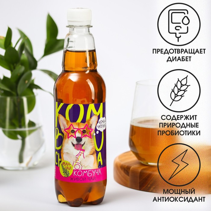 УЦЕНКА Комбуча «Комбучательно», 0,555 л.
УЦЕНКА Комбуча «Комбучательно», 0,555 л.