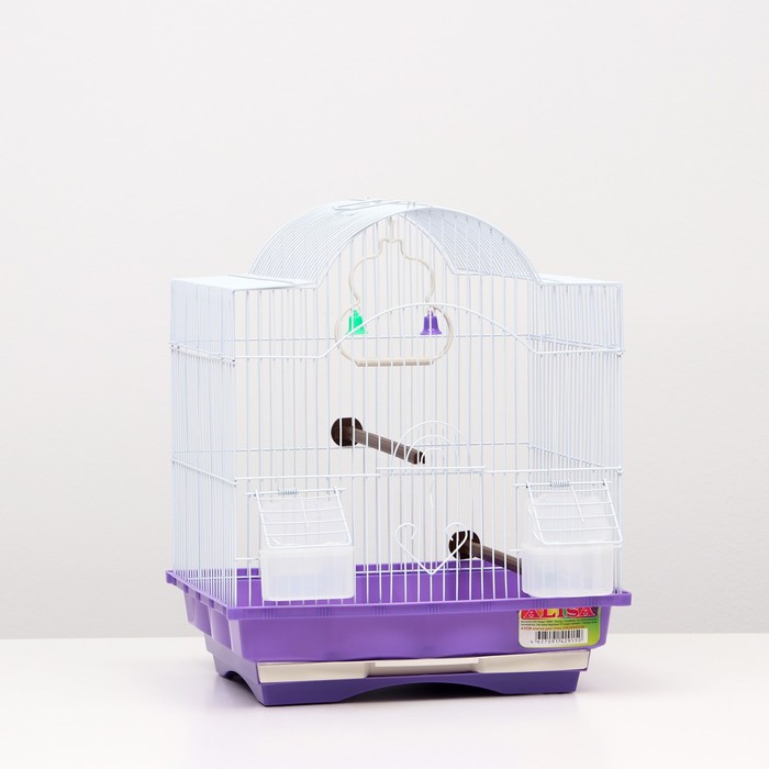 Клетка для птиц "Алиса", укомплектованная, с кормушками 35 х 28 х 43 см, микс цветов 
Клетка для птиц "Алиса", укомплектованная, с кормушками 35 х 28 х 43 см, микс цветов