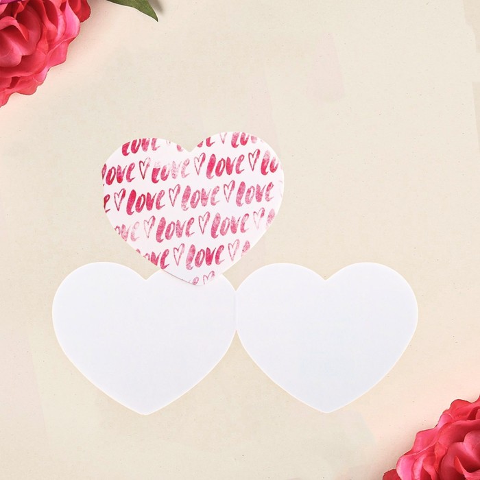 Открытка-мини двойная «С любовью», 7 х 6 см
Открытка-мини двойная «С любовью», 7 х 6 см