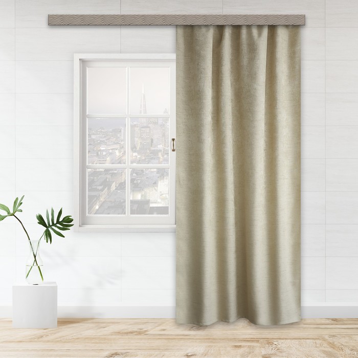 Штора портьерная Блэкаут Метеор 135х260 см, светло-бежевый, пэ
Штора портьерная Блэкаут Метеор 135х260 см, светло-бежевый, пэ