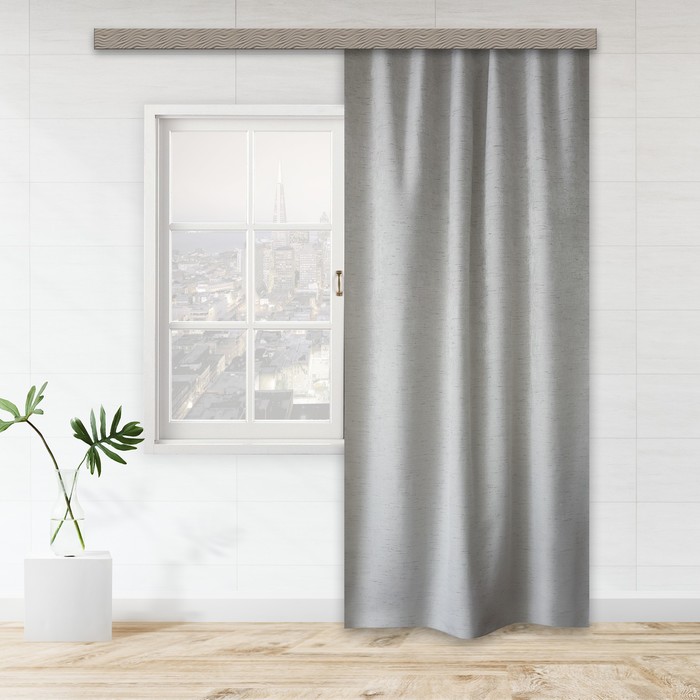 Штора портьерная Блэкаут Метеор 135х260 см, светло-серый, пэ
Штора портьерная Блэкаут Метеор 135х260 см, светло-серый, пэ