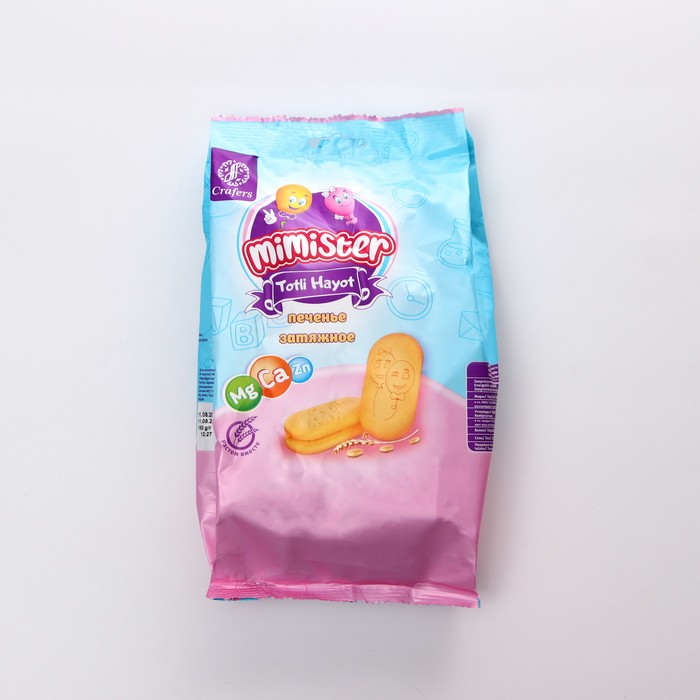 Печенье Mimister CaMgZn гассет пакет, 180г
Печенье Mimister CaMgZn гассет пакет, 180г