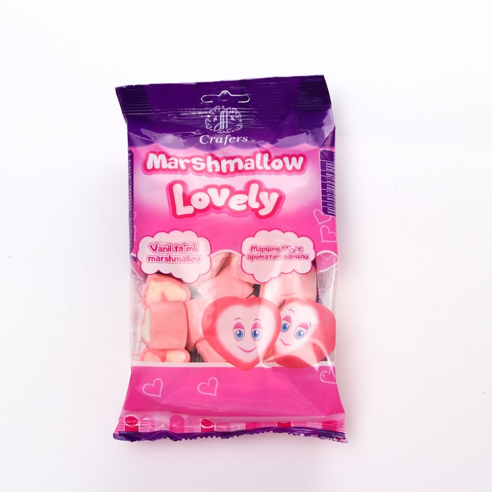 Конфеты Crafers Marshmallow Lovely гассет пакет, 100г
Конфеты Crafers Marshmallow Lovely гассет пакет, 100г