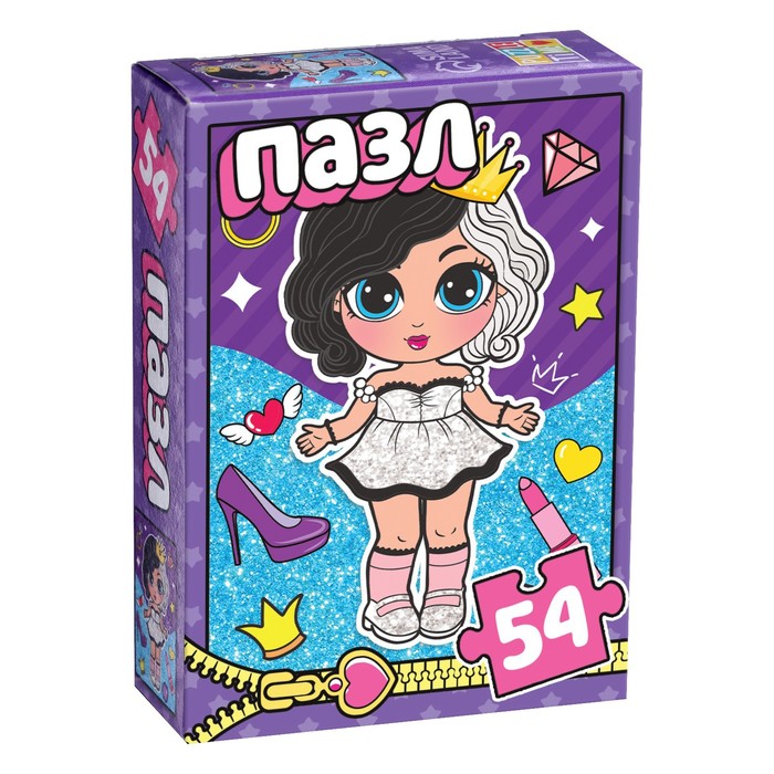 Пазл детский «Вечерний образ», 54 элемента
Пазл детский «Вечерний образ», 54 элемента