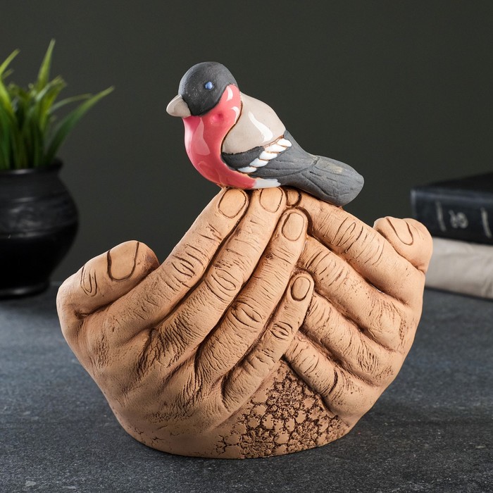 Кашпо - органайзер " Снегирь в руках" 0,7л, 18х18х15см
Кашпо - органайзер " Снегирь в руках" 0,7л, 18х18х15см