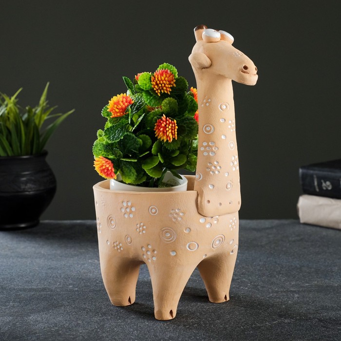 Фигурное кашпо "Жираф" 0,5л 26х14х9,5см
Фигурное кашпо "Жираф" 0,5л 26х14х9,5см