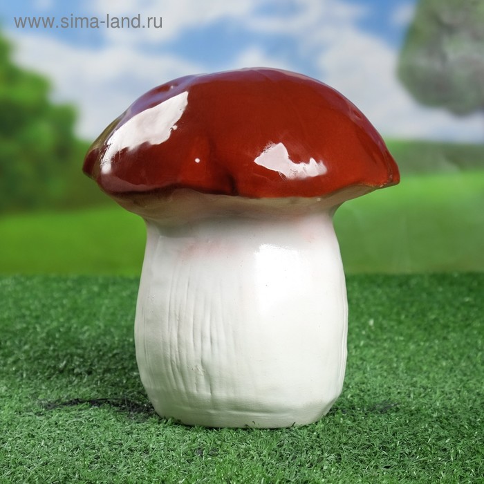 Садовая фигура "Гриб маслёнок", глянец, керамика, 19 см
Садовая фигура "Гриб маслёнок", глянец, керамика, 19 см