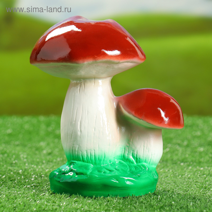 Садовая фигура "Боровички на траве", керамика, 15х15х18 см
Садовая фигура "Боровички на траве", керамика, 15х15х18 см