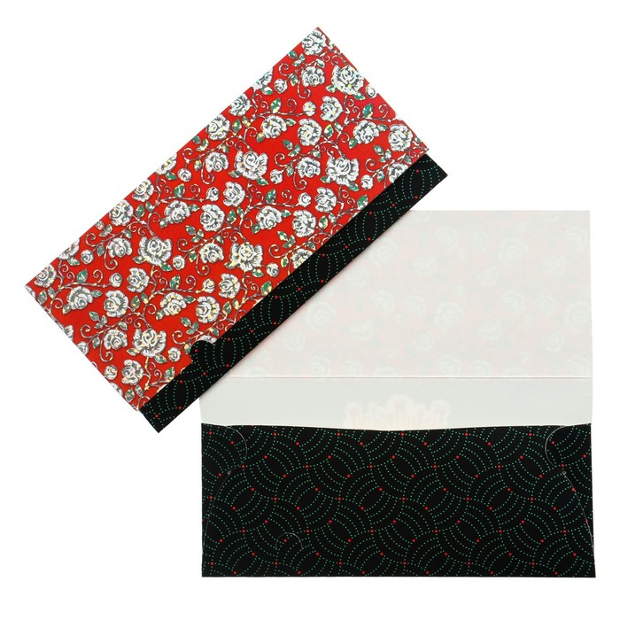 Конверт для денег "Универсальный" тиснение, цветы, красный фон
Конверт для денег "Универсальный" тиснение, цветы, красный фон