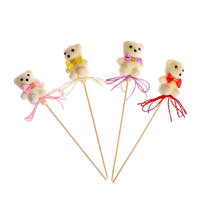 Игрушка «Мишка», на палочке, цвет МИКС 
Игрушка «Мишка», на палочке, цвет МИКС