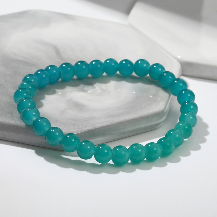 Браслет "Нить" бусина №6, цвет морской, d=7
Браслет "Нить" бусина №6, цвет морской, d=7